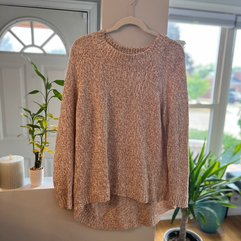 Women’s LOFT pink sweater size XL